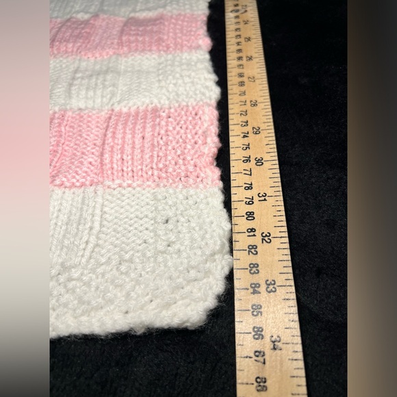 Handmade Pink & White Blanket + Koala Pillow NWT - Picture 8 of 8